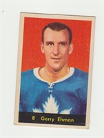 1960 Parkhurst Gerry Ehman Hockey Card