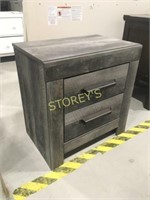 Grey Barn board Style 2 Drawer Night Stand - $250