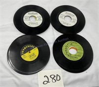 16 vintage 45 RPM records no sleep