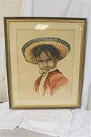 A Signed Lithograph
