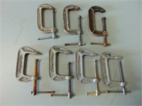 (7) Small " C " Clamps