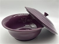 Fiesta Mulberry Covered Dish