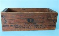 VINTAGE 2-LB WOODEN CHEESE BOX