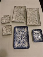 Selection Small Porcelain Trays
