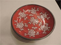 Heavy Metal Enamel Bowl 7 1/2"D