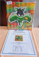 278 - LTD ED LOONEY TOONS SYLVESTER ON CANVAS