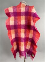 Vintage Glentana Mohair Throw Blanket