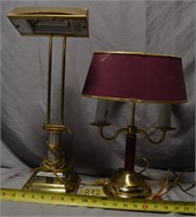 32.1B: (2) table lamps