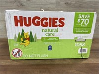 Huggie natural care baby wipes