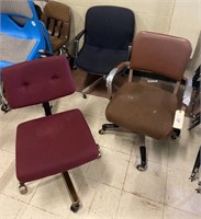 Chairs, Office, (all 3)