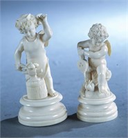 Continental cupid figures.