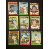 1975 Topps Baseball Partial Set 533 Cards