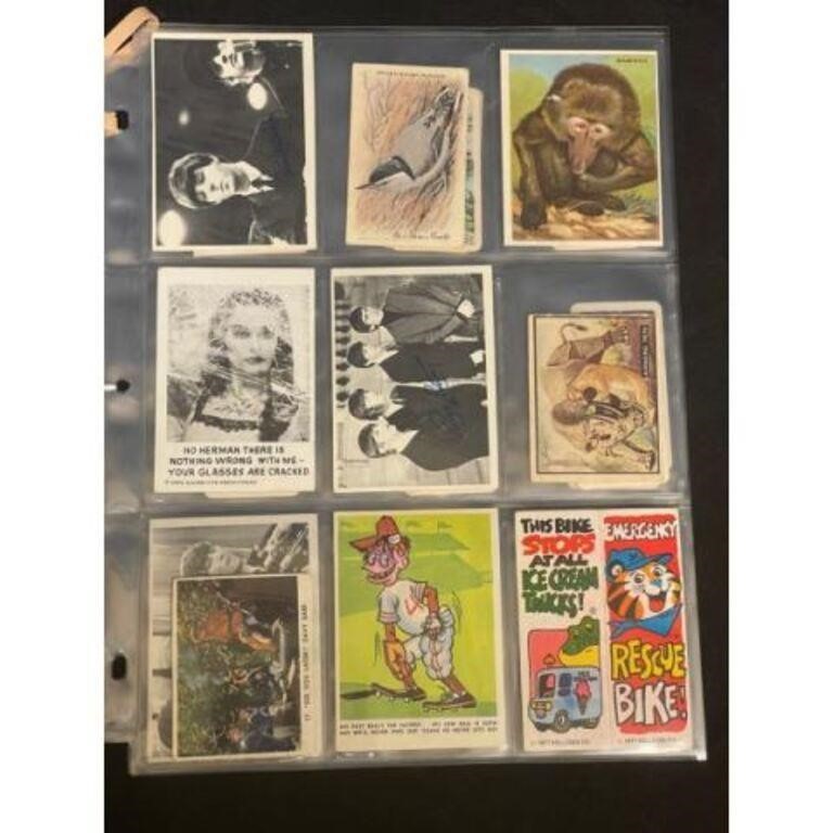 (34) Different 1950's-70's Non Sports Cards