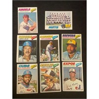 1977 Topps Baseball Partial Set 606/660