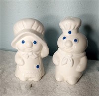 Pillsbury dough boy Salt & pepper set