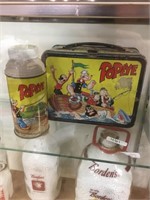POPEYE Metal Lunch Box with Thermos