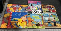 Kid's Books & 45 Record Lot