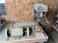 Craftsman Beach Drill Press & Bench Grinder
