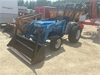Ford 1710 Tractor with Woods 165 Loader