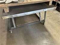 4-Wheel Lay Out Table 10'x 45"x 32"