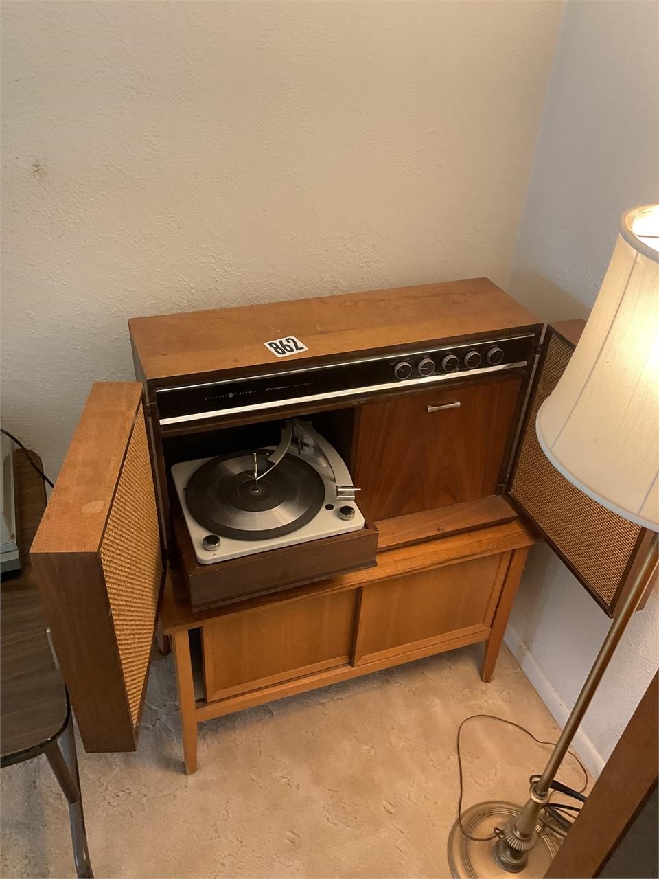 Vintage Record Player & Cabinet - NO SHIPPING