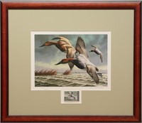 David A. Maass, Canvasbacks Duck Stamp & Art 1982