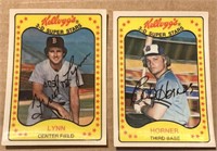 2 - 1981 Kelloggs 3D Cereal Baseball Cards