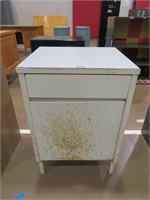 1 door 1 drawer metal cabinet