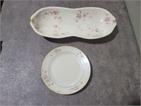 Marked flowered dishes