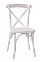 Flash Furniture Advantage Lime Wash X-Back Chair