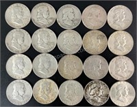 (20) Silver US Half Dollar Coins