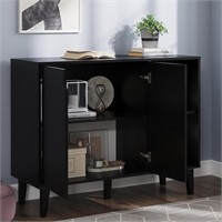 Panana Sideboard Wood Storage Accent Cabinet