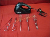 6 Speed Hand Mixer with Accessories