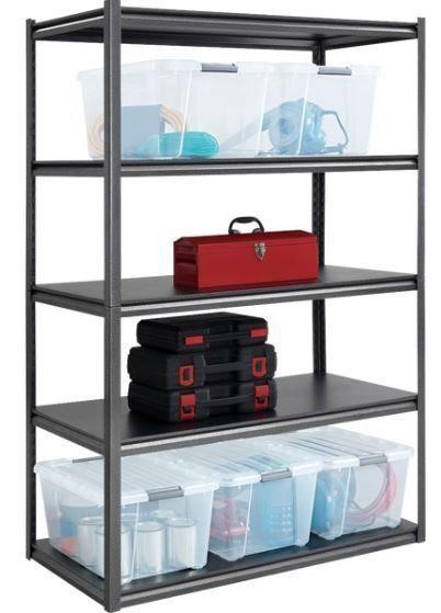 Whalen 5-Shelf Heavy Duty Steel Shelving Unit