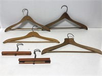 Vintage wood hangers