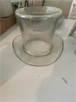 Glass Top Hat, Glass Pyrex Measuring Cup & More
