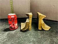 2pcs Brass Book style Bookends