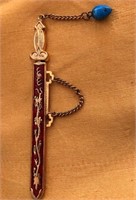 D - SWORD IN SHEATH BROOCH (J46)