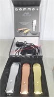 Clipper set and percussion massage gun: 
1 Gamma