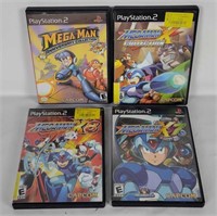 4 Ps2 Mega Man Games - X7, X8 Etc.
