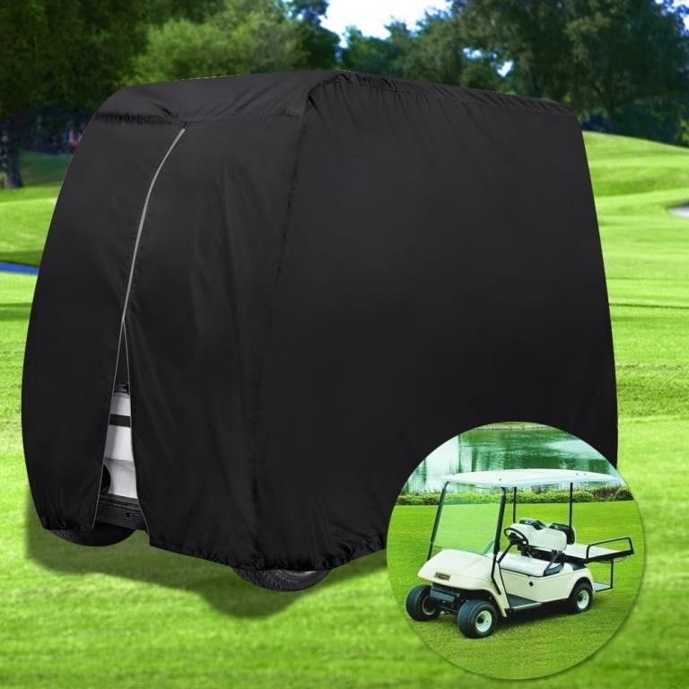 WF2021  WOOW DEPOT 4 Passenger Golf Cart UTV Cover