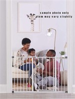 REGALO EASY OPEN EXTRA WIDE SAFETY GATE WHITE