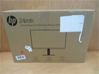 HP IPS FHD MONITOR 24MH 23.8 TESTED SCREEN DAMAGED