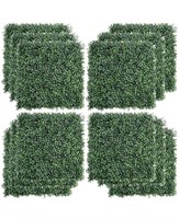 12 Artificial boxwood panels