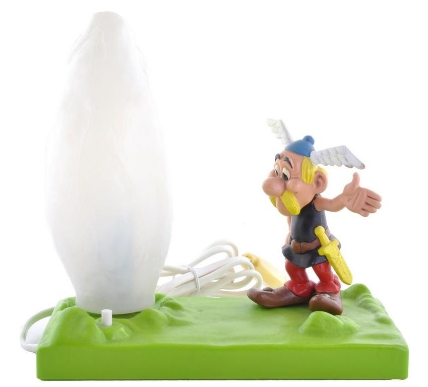 Lampe de chevet Astérix dite ‘Au menhir’