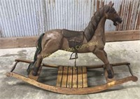 Neat Hand Carved Rocking Horse