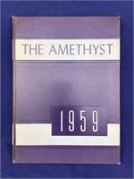1959 Fayetteville High School Amethyst Yearbook