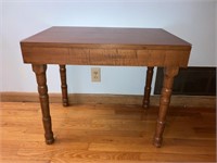 Vintage Wood Bedside Table