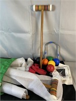 New Croquet Game With Storage Bag