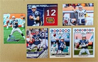 Tom Brady 6 Card Lot